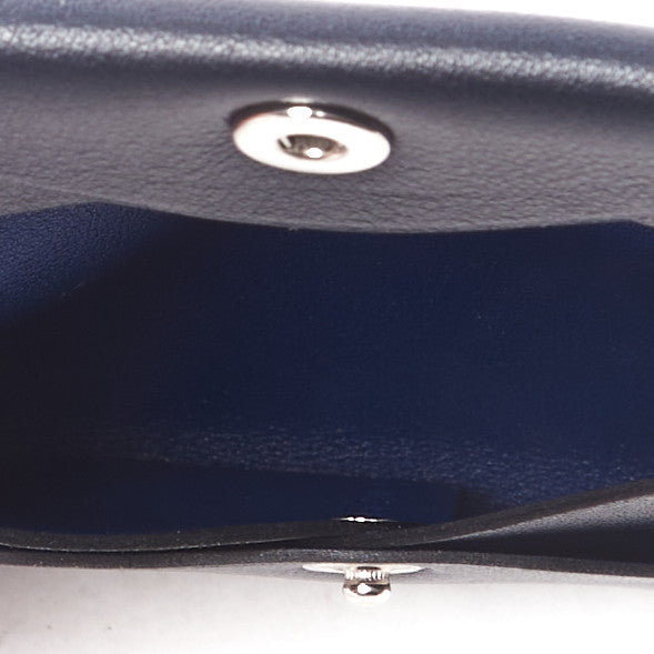 Sikkim Verso Bastia Coin Purse Bleu Nuit Bleu Saphir