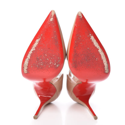 Christian Louboutin Patent So Kate 120 Pumps 37.5 Nude 7 of 10
