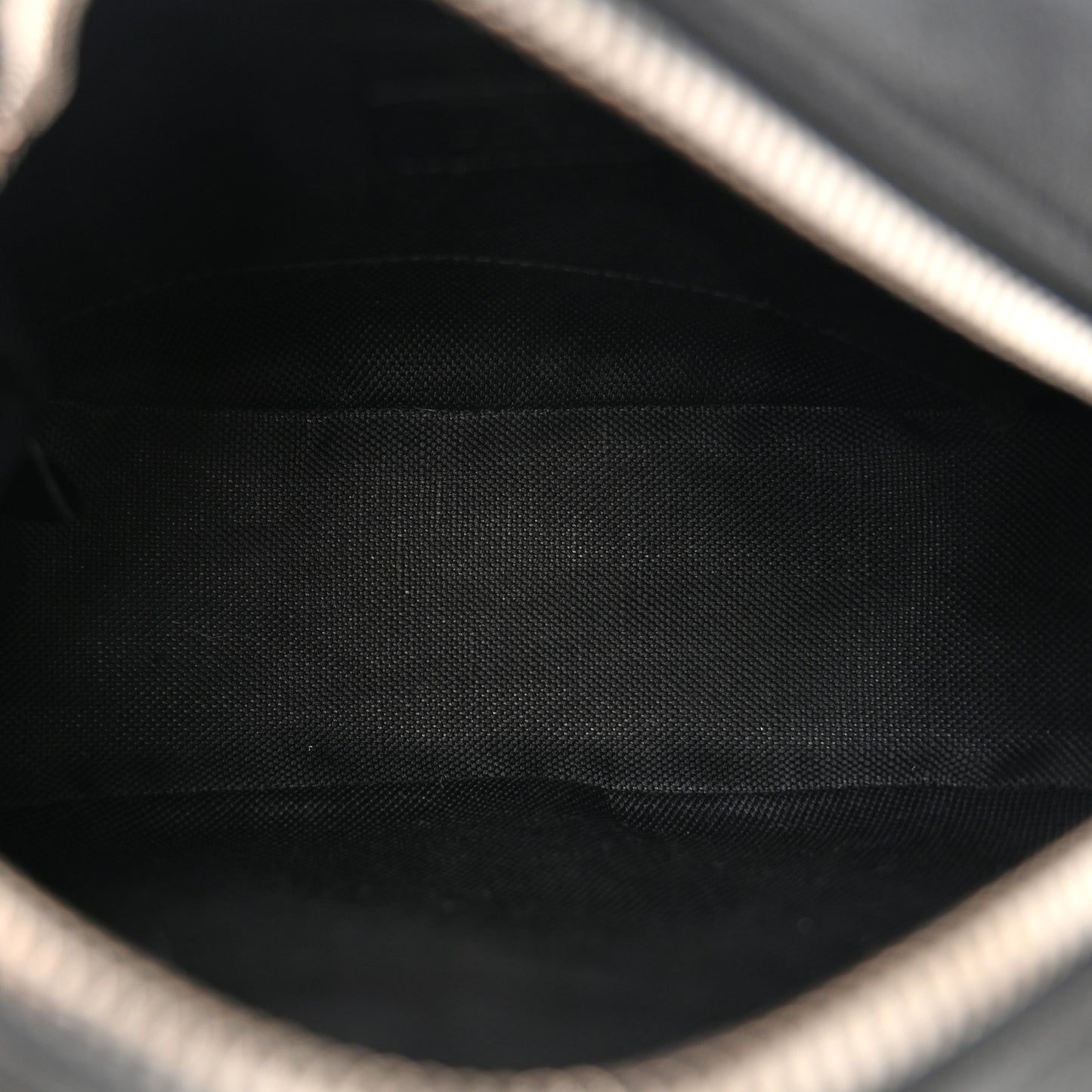 Sakai Be Green Calfskin Diagonal Stitched Mini Blondie Shoulder Bag Black