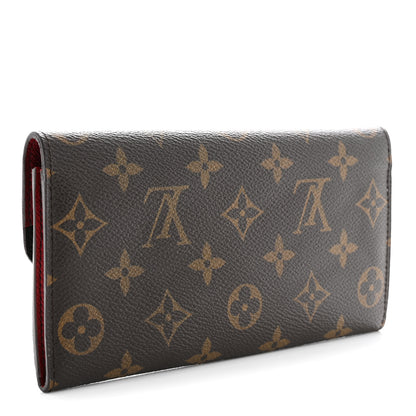 Louis Vuitton Monogram Emilie Wallet Fuchsia 3 of 7