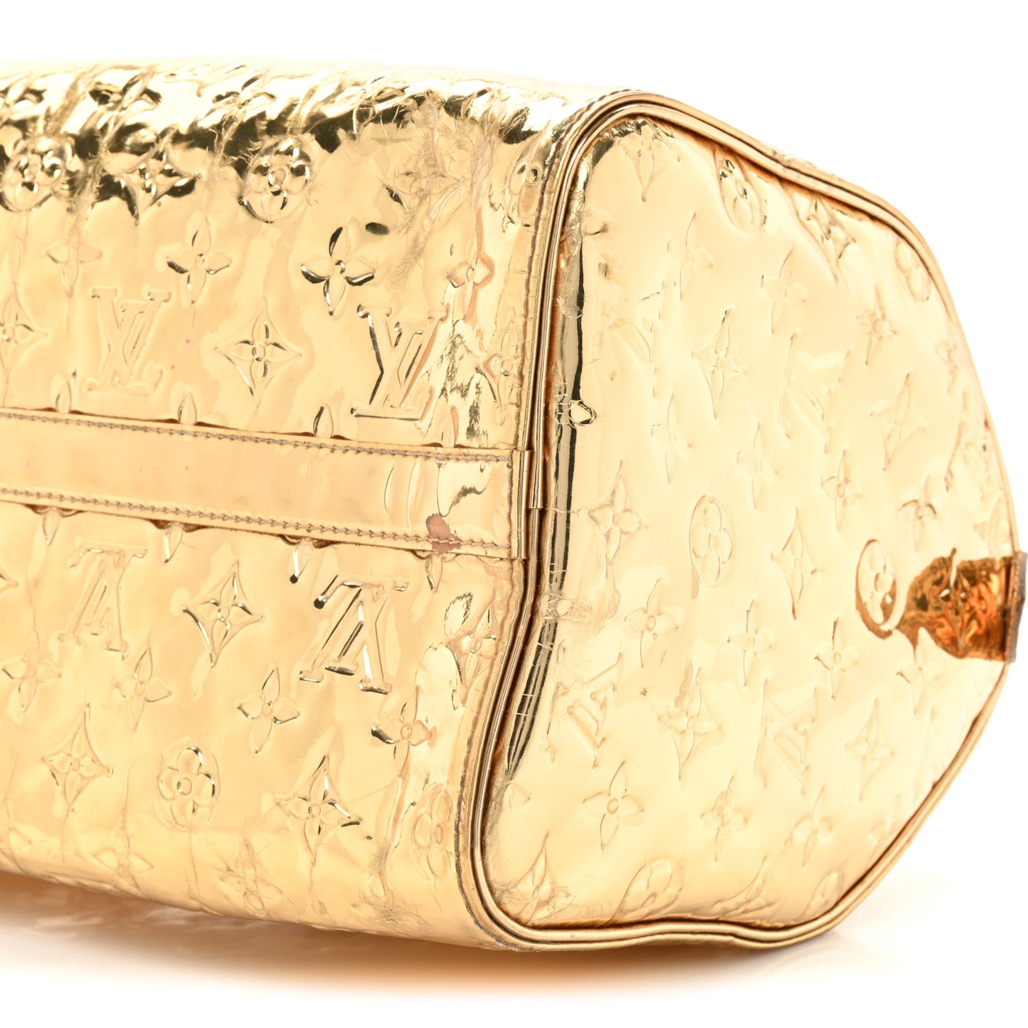 Monogram Miroir Speedy 35 Gold