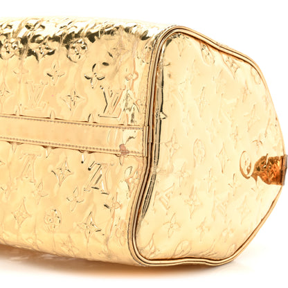 Louis Vuitton Monogram Miroir Speedy 35 Gold 7 of 19