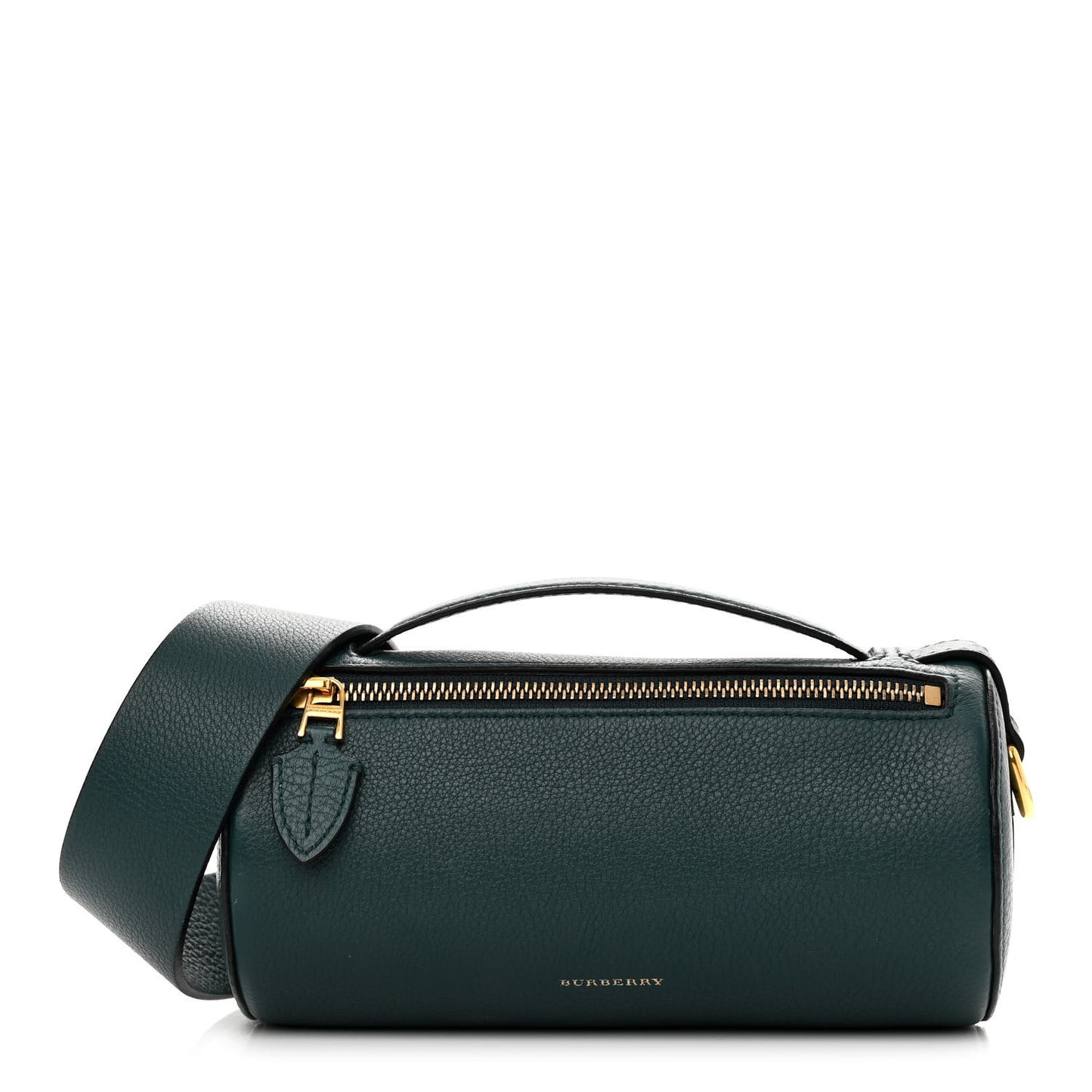 Calfskin The Barrel Bag Dark Cyan