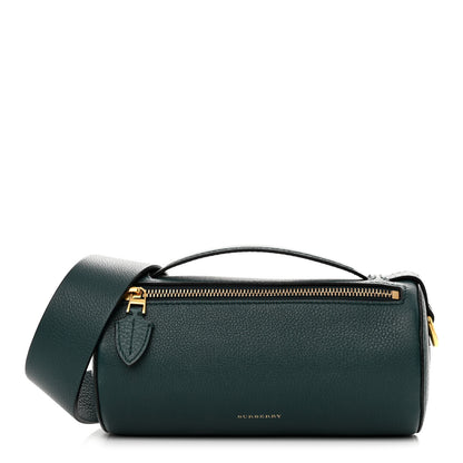 Burberry Calfskin The Barrel Bag Dark Cyan 1 of 12