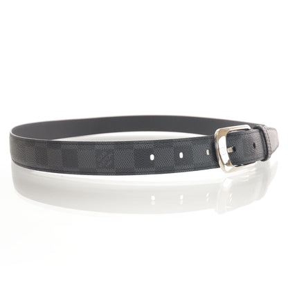 Louis Vuitton Damier Graphite Ellipse Belt 38 3 of 7