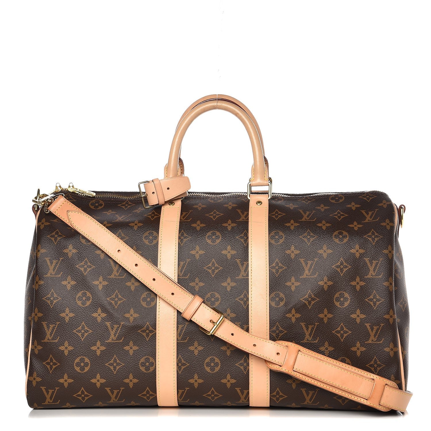 Louis Vuitton Monogram Keepall Bandouliere 45 1 of 15