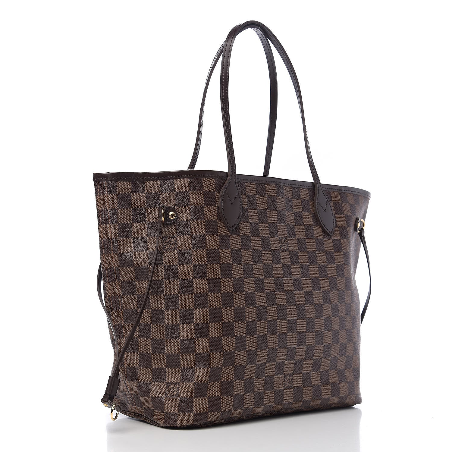 Louis Vuitton Damier Ebene Neverfull MM 2 of 9