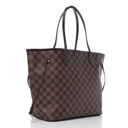Louis Vuitton Damier Ebene Neverfull MM 2 of 9
