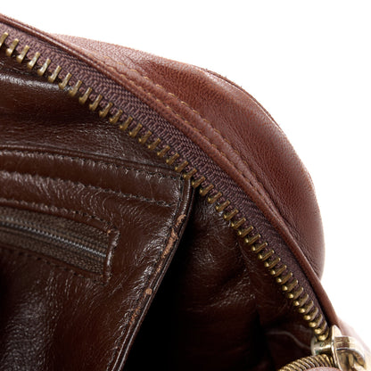 Chanel Lambskin Quilted Camera Case Burgundy 12 of 12