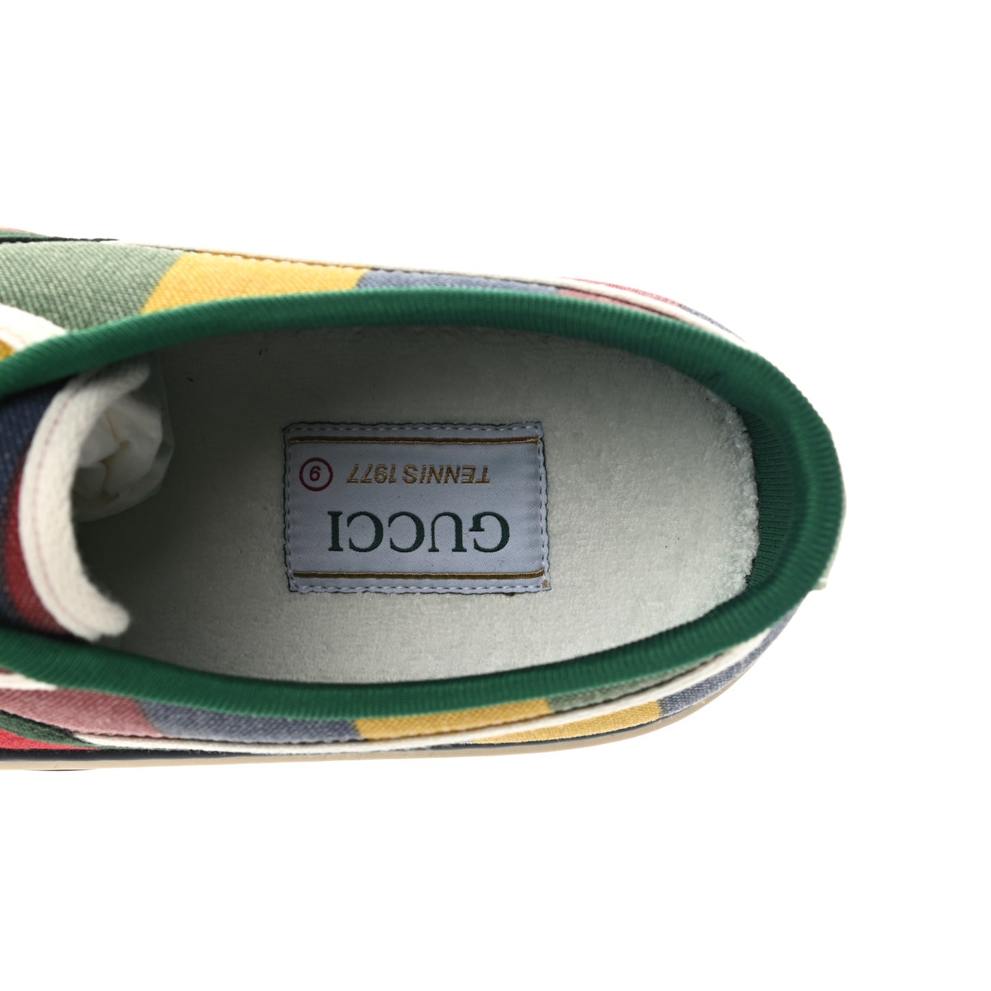 Canvas Web Marley Stripe Mens 1977 Tennis Sneakers 9 Multicolor Mystic White