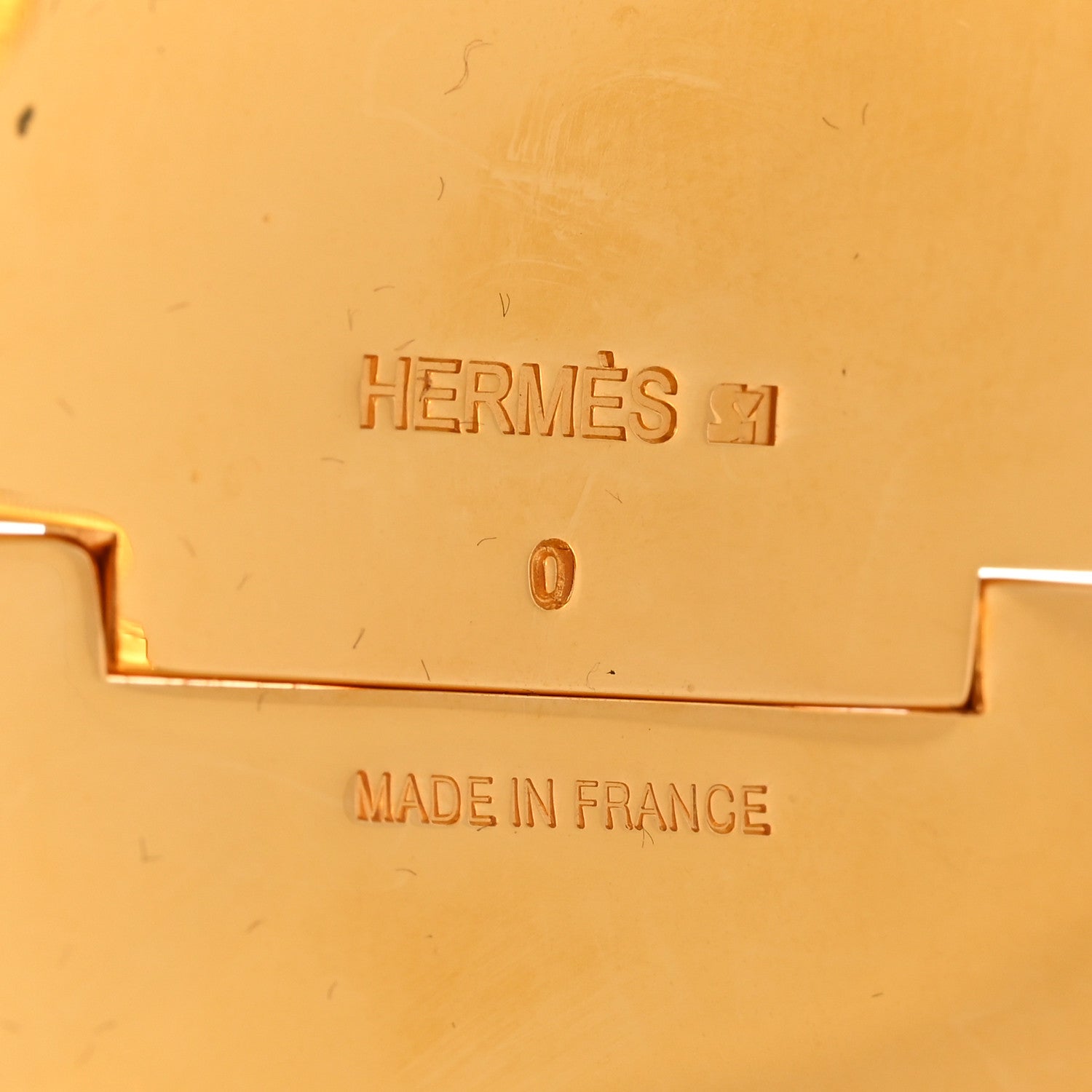 Hermes Enamel Extra Wide Clic Clac H Bracelet GM White 4 of 5