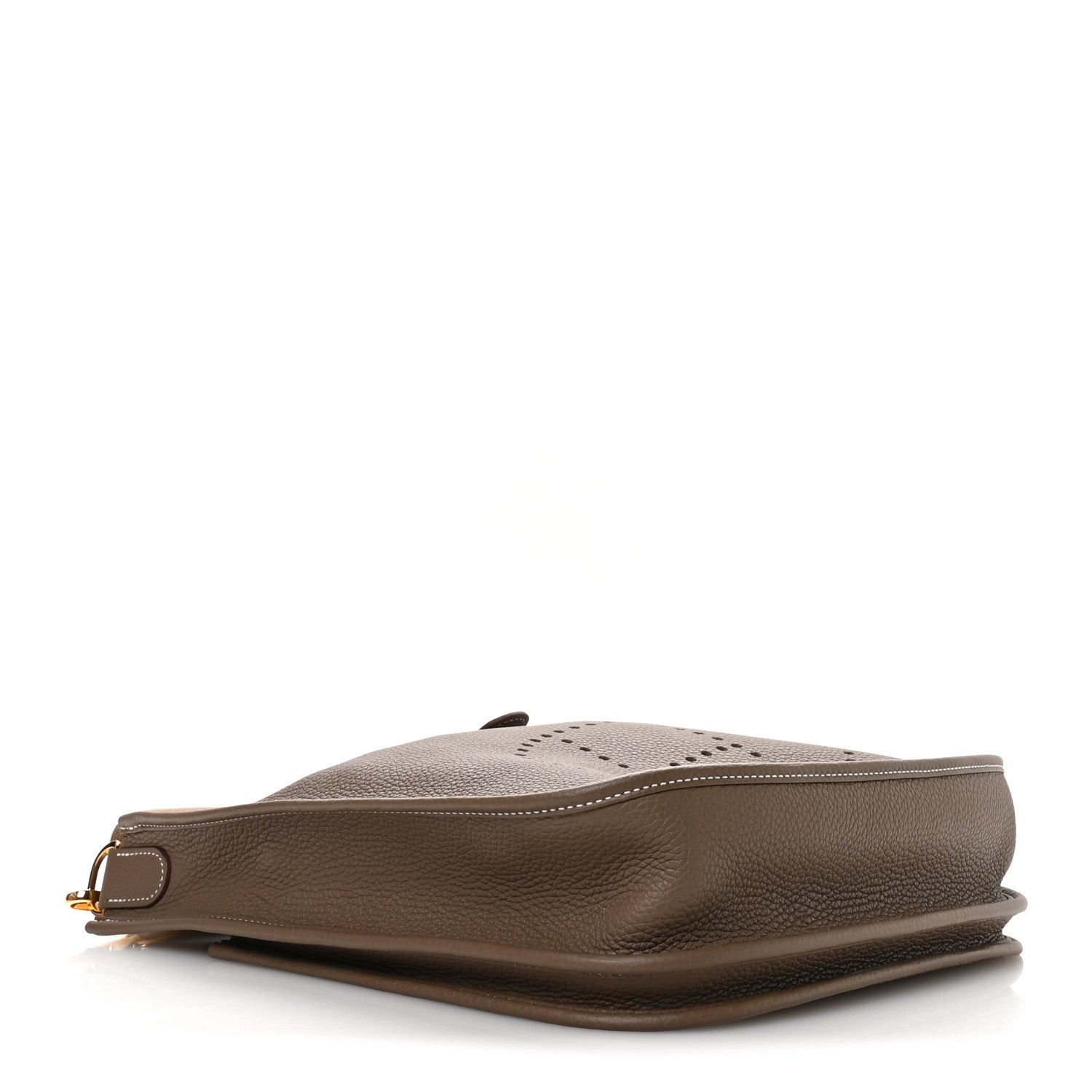 Hermes Taurillon Clemence EVELYNE III PM Etoupe 4 of 11