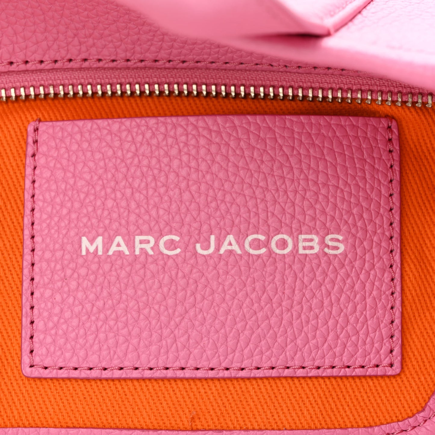 Grained Calfskin Small The Tote Bag Candy Pink