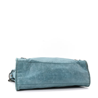 Balenciaga Agneau Classic Hardware City Bleu India 5 of 11