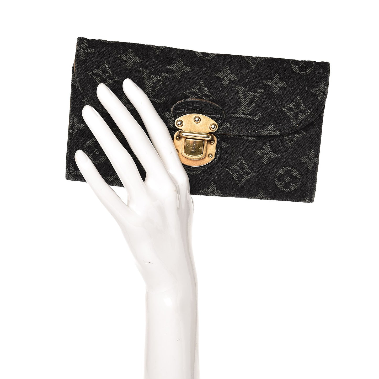Denim Amelia Wallet Black
