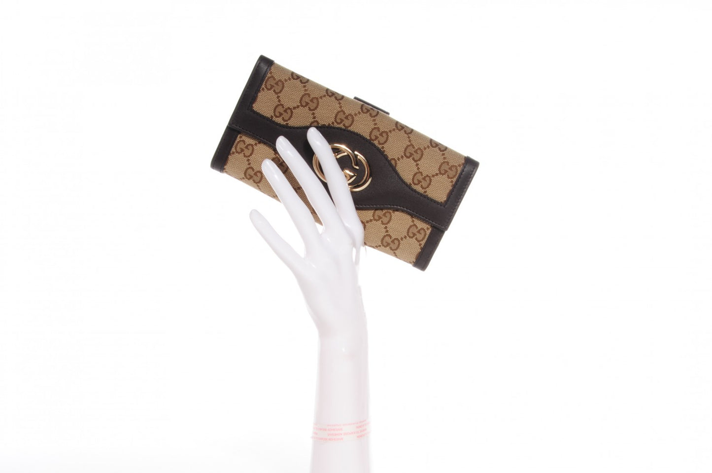 Monogram Margaux Calfskin Sukey Continental Organizer Wallet Beige Ebony Cocoa