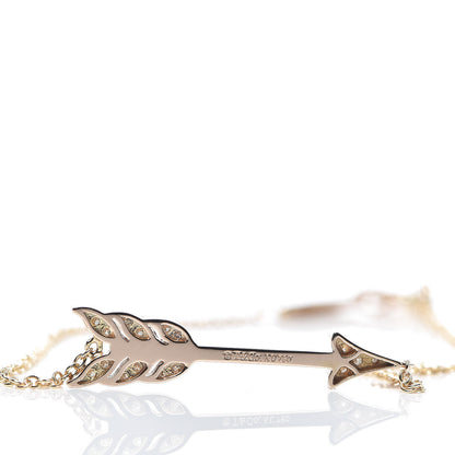 Tiffany 18K Rose Gold Diamond Arrow Bracelet 4 of 6
