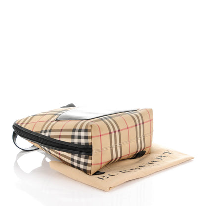 Burberry Canvas House Check Backpack 5 of 8