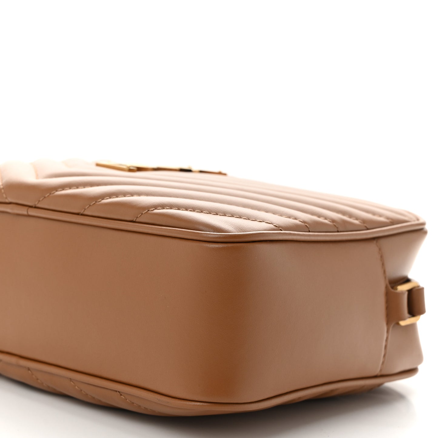 Calfskin Matelasse Monogram Lou Camera Bag Cinnamon
