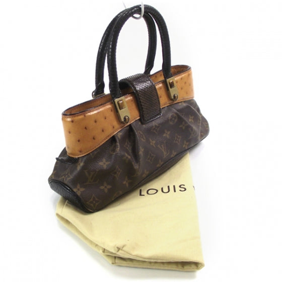 Louis Vuitton Monogram Ostrich Macha Waltz 4 of 10