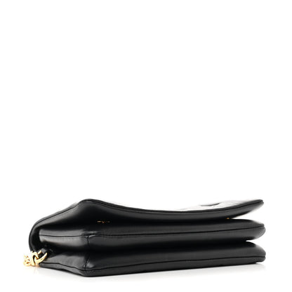 Louis Vuitton Lambskin Embossed Monogram Pochette Coussin Black 4 of 10