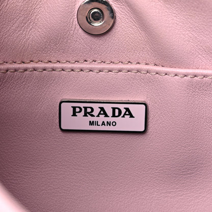 Prada Spazzolato Cleo Shoulder Bag Alabastro 6 of 15