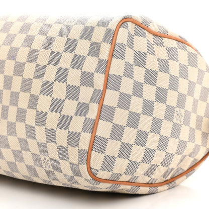 Louis Vuitton Damier Azur Speedy 30 6 of 13