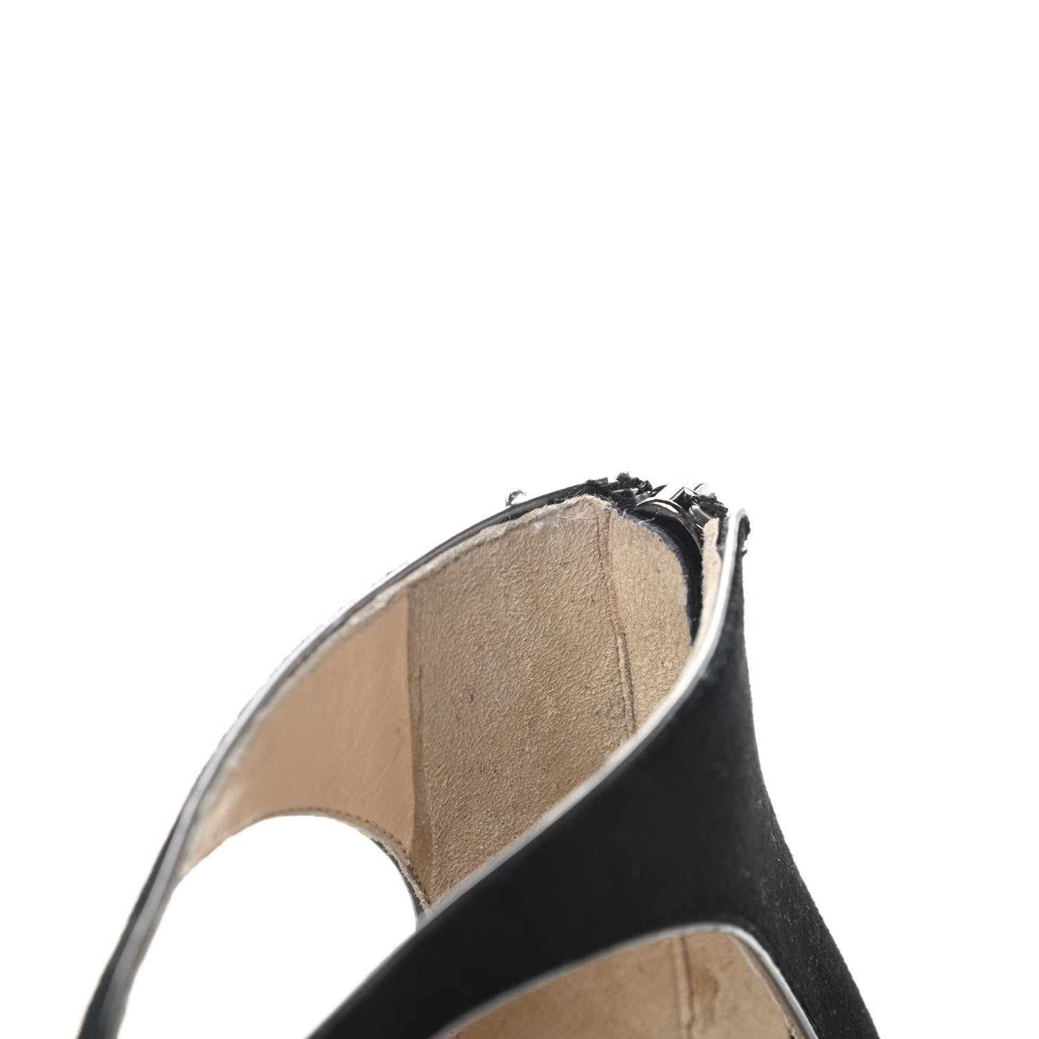 Jimmy Choo Suede Legend Sandal 37 Black 9 of 9