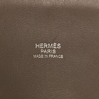 Hermes Taurillon Clemence Bolide 31 Etoupe 6 of 9