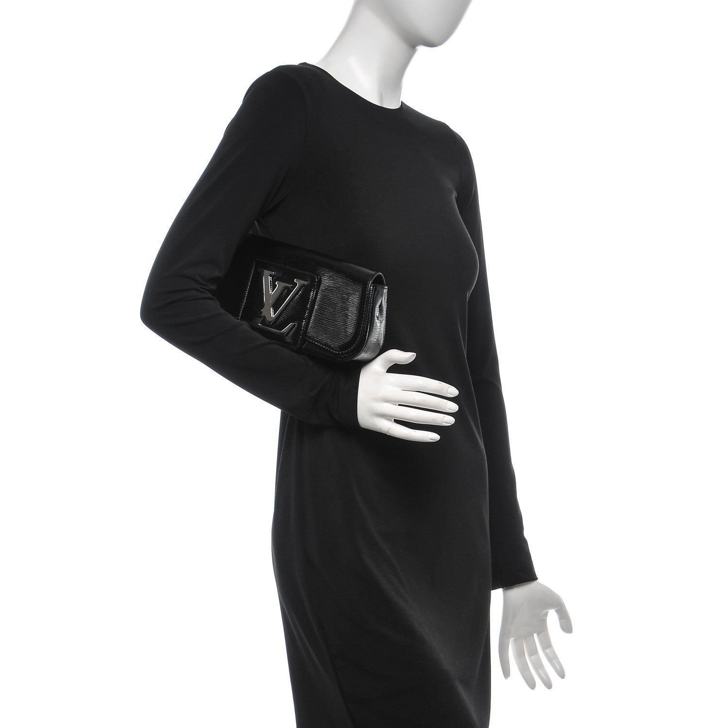 Louis Vuitton Epi Electric Sobe Clutch Black 2 of 6