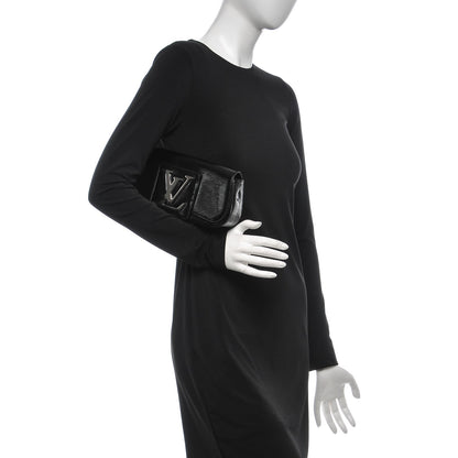Louis Vuitton Epi Electric Sobe Clutch Black 2 of 6