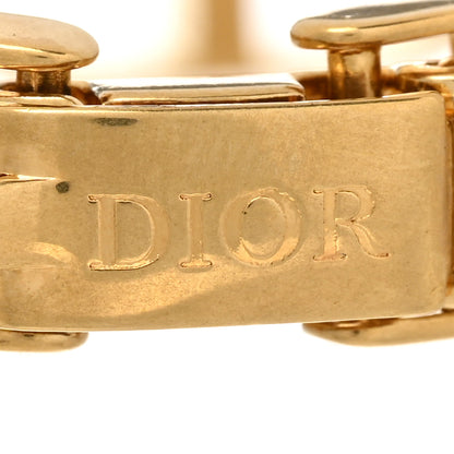 Christian Dior Brass CD Icon Chain Bracelet Gold 4 of 4