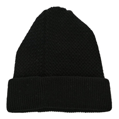 Chanel Cashmere CC Logo Beanie Hat Black 2 of 7