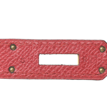 Hermes Epsom Birkin 35 Rouge Casaque 27 of 43