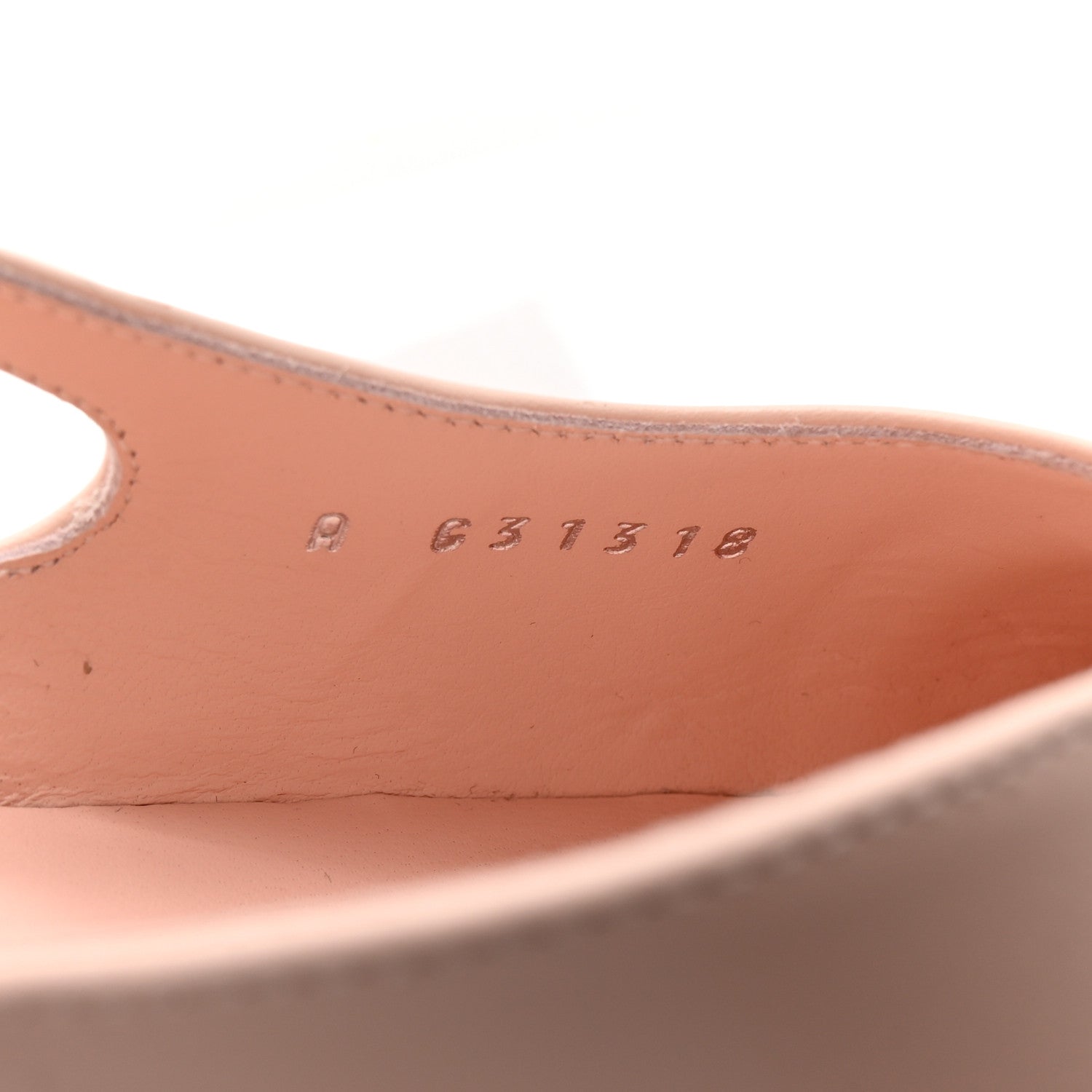 Chanel Calfskin Grosgrain Cap Toe CC Slingback Pumps 39.5 Light Pink Black 9 of 10