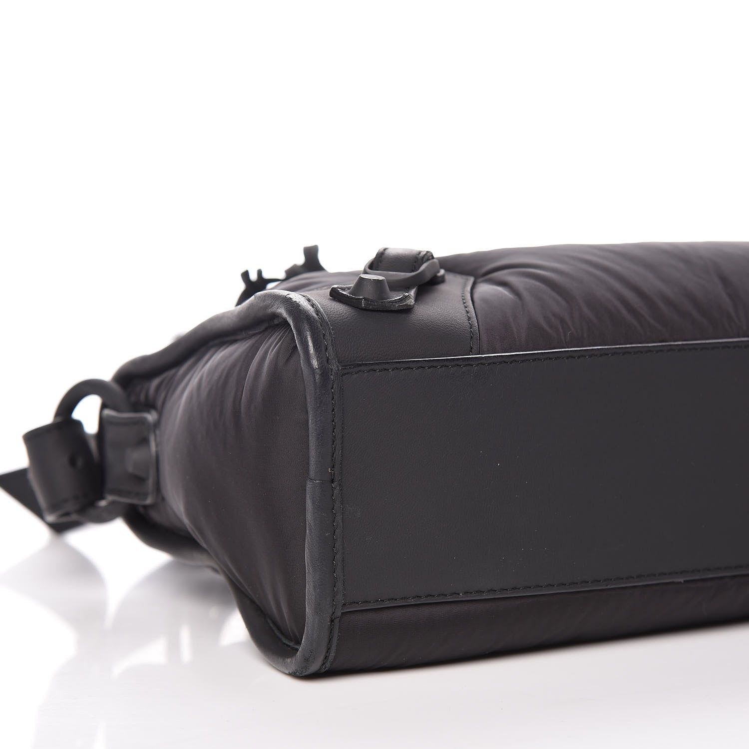 Balenciaga Nylon Agneau Mini City Black 5 of 12