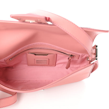 Fendi Calfskin Elaphe Monster Eyes Baguette Bois de Rose Naturale 5 of 9