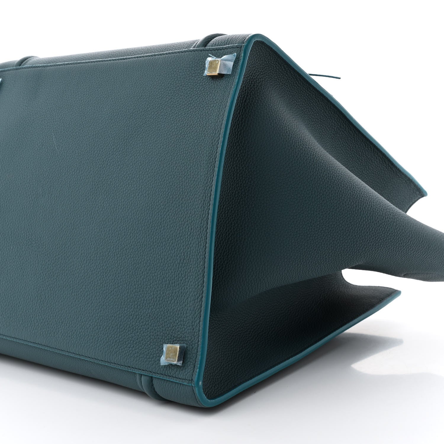Celine Grained Calfskin Medium Phantom Luggage Ocean 10 of 10