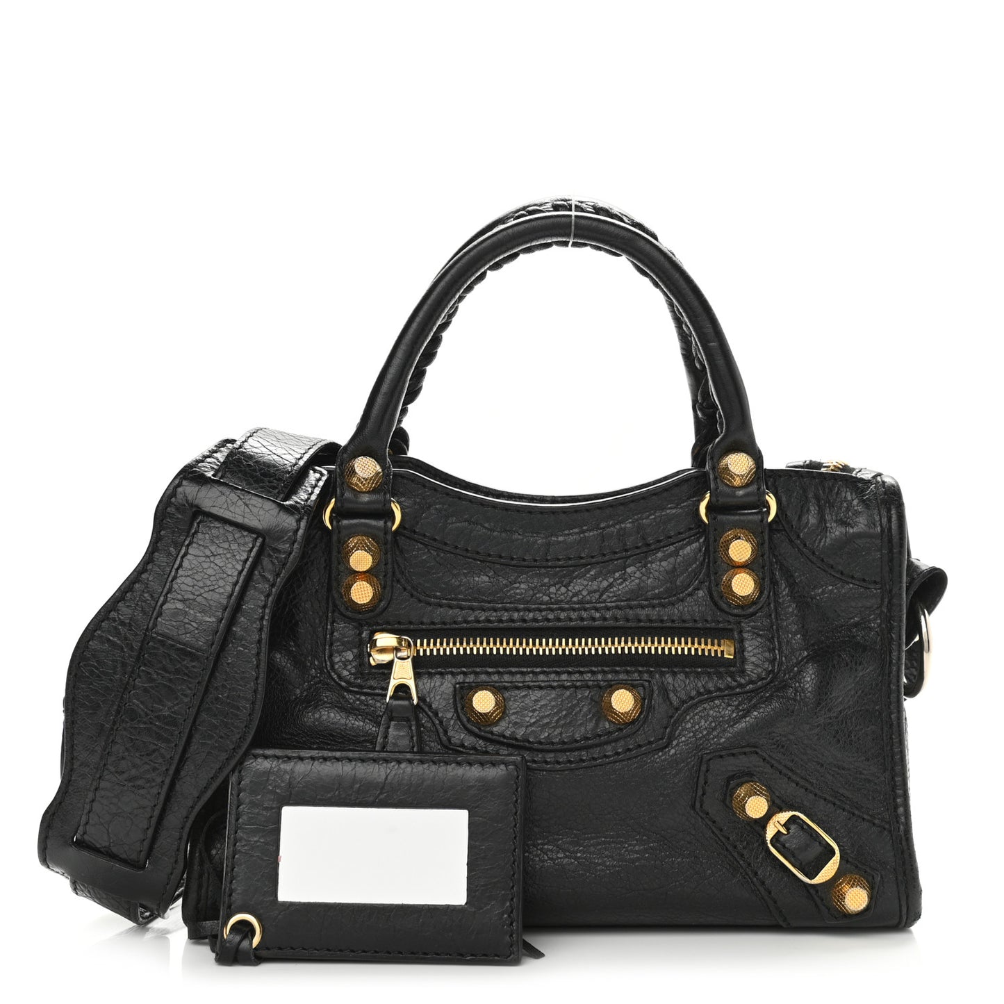 Agneau Giant 12 Gold Hardware Mini City Black