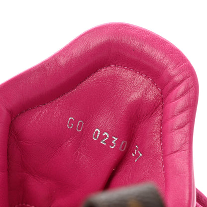 Louis Vuitton Calfskin Technical Nylon LV Archlight Sneakers 37 Rose Pop 9 of 12