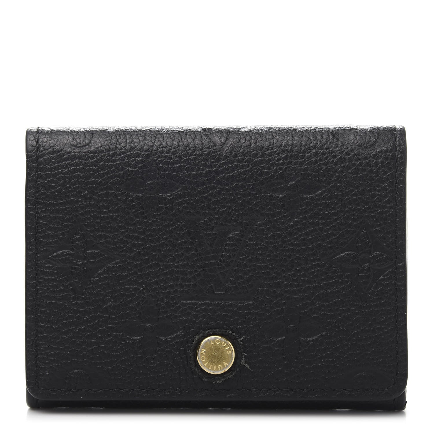 Louis Vuitton Empreinte Business Card Holder Black 1 of 11