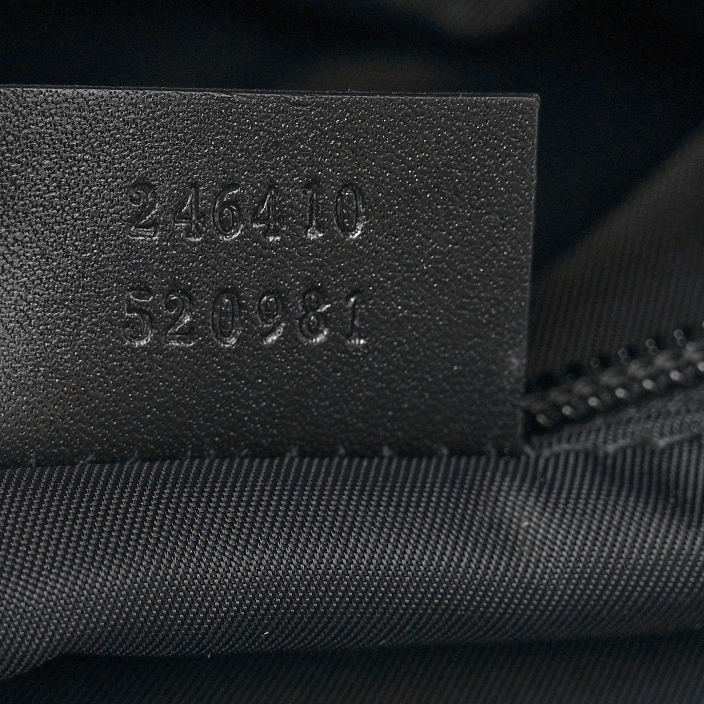 Nylon Web Briefcase Black