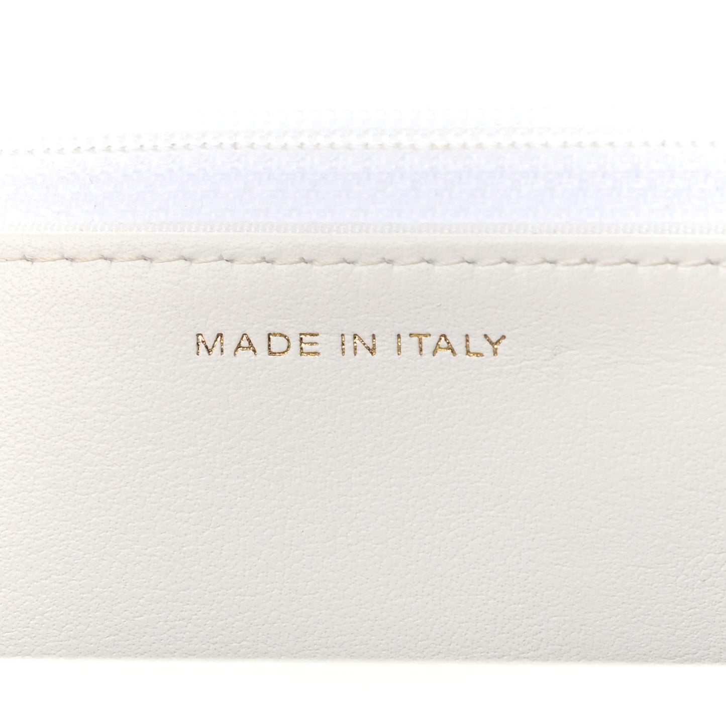Shiny Crumpled Calfskin Quilted Chanel 19 Wallet On Chain WOC White
