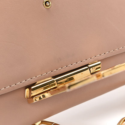 Louis Vuitton Calfskin Chain Louise GM Nude 8 of 10