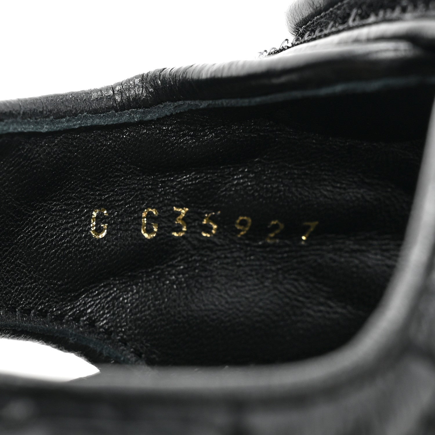 Chanel Crumpled Shiny Lambskin Velcro Dad Sandals 36 Black 8 of 9