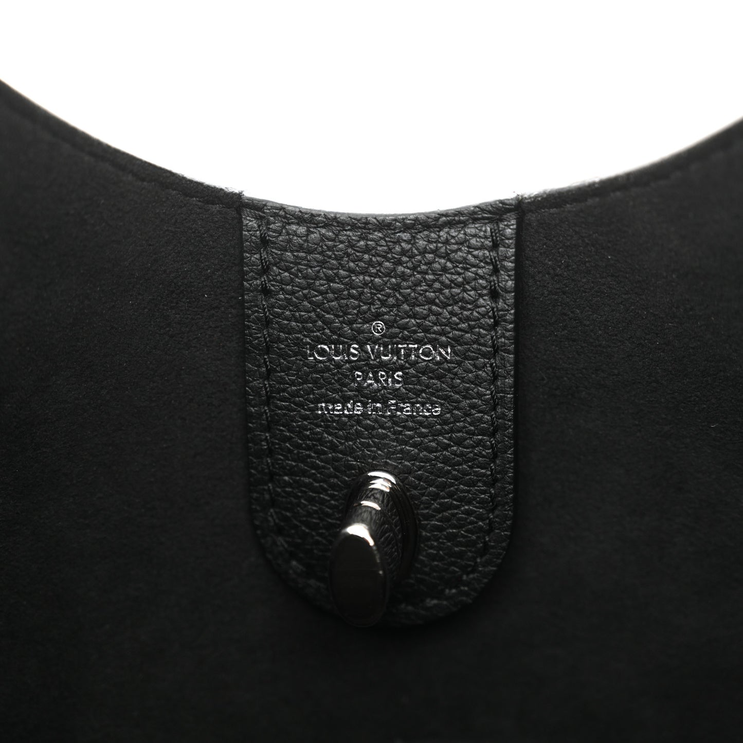 Calfskin Lockme Hobo Black