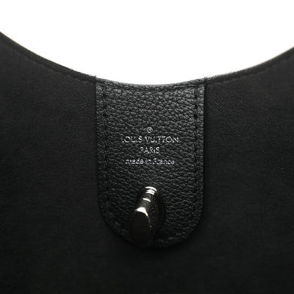 Louis Vuitton Calfskin Lockme Hobo Black 6 of 9