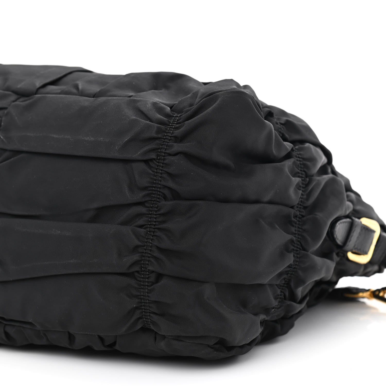 Prada Tessuto Nylon Gaufre Tote Black 11 of 13