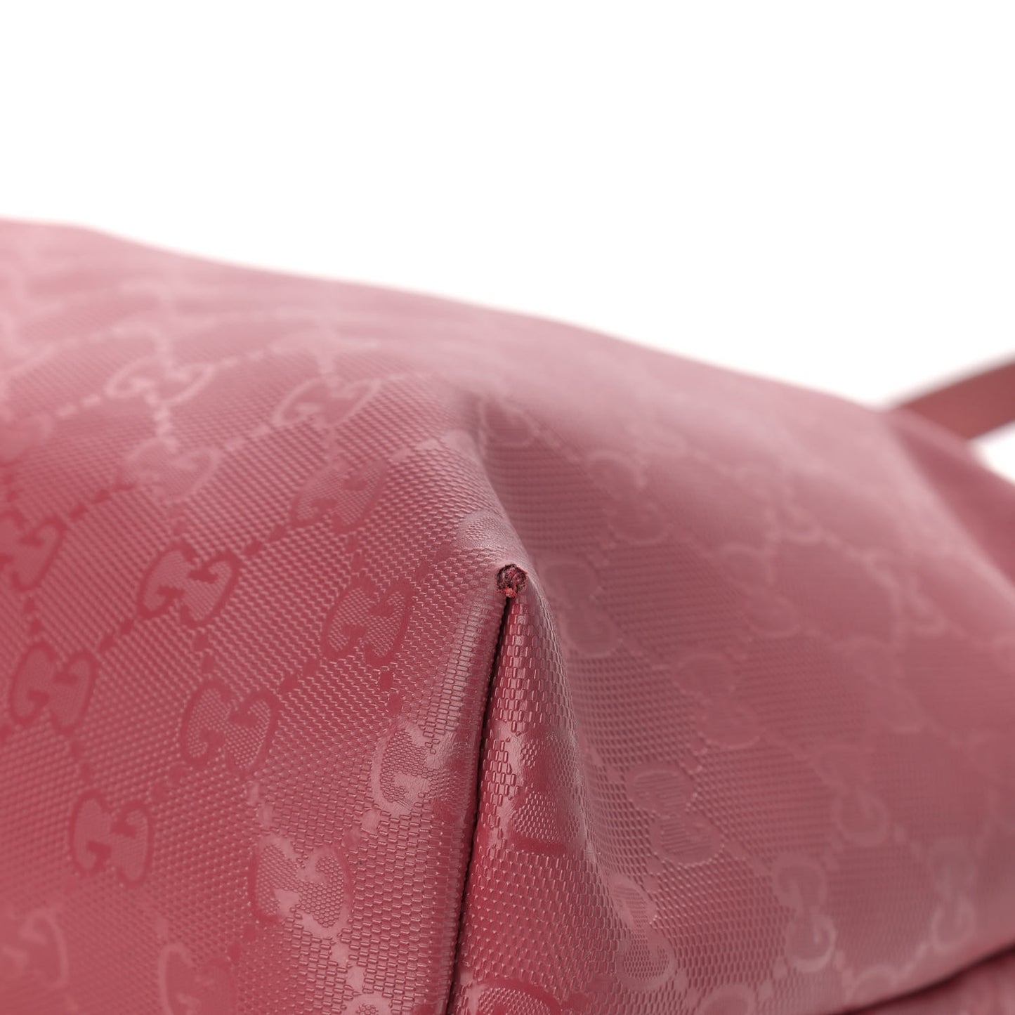 Imprime Monogram Medium Zippered Shopping Tote Rose Blush