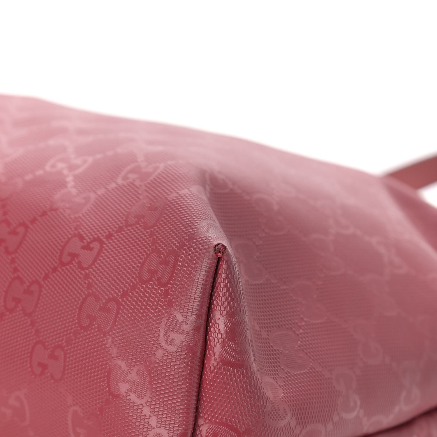 Gucci Imprime Monogram Medium Zippered Shopping Tote Rose Blush 8 of 21